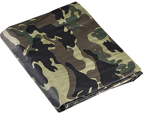 Plachta s maskovacím vzorem