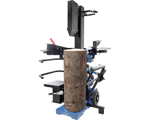 Štípačka dřeva s kmenem