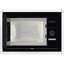 Otevřená vestavná mikrovlnná trouba Mora s funkcí grilu