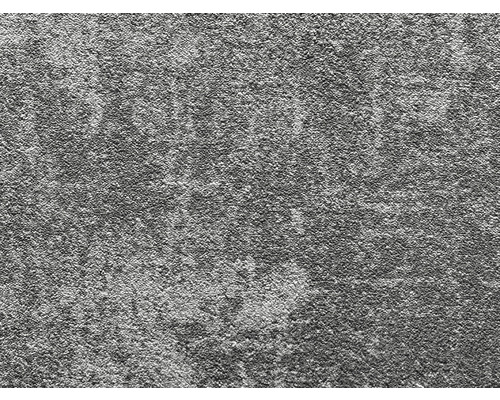 Koberec velur Bari TB tmavě šedá šířka 400 cm (metráž) Detail šedého koberce.