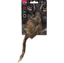 Hračka pro kočky Magic Cat myš plyšová Gigant s catnipem 21 cm
