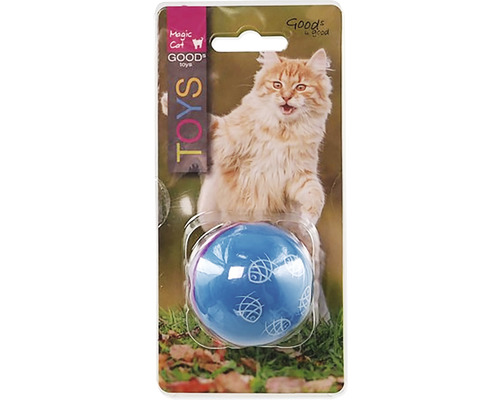 Hračka pro kočky Magic Cat míček se závažím 5 cm modro-fialový
