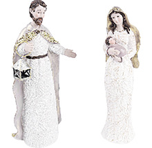 Sada figurek do betlémů s Josefem a Marií s Ježíškem