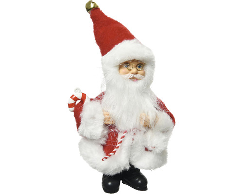 Santa polyester 13 cm