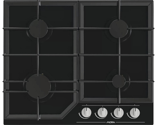 Plynová varná deska Mora se čtyřmi hořáky