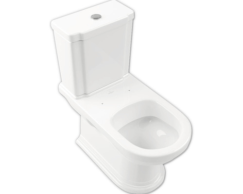 Bílá stojící toaleta pro sanitární zařízení