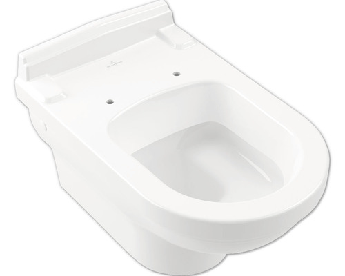 Villeroy & Boch WC s hlubokým splachováním Hommage bílé závěsné na stěnu s povrchovou úpravou 6661B0R1