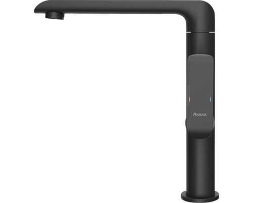 Černá umyvadlová baterie Ravak