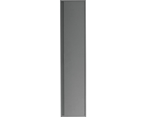 Koupelnová skříňka vysoká Sanox Porto cubanit šedá 35 x 160 x 27 cm