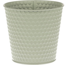 Obal na květináč kovový Ø 16 cm zelený