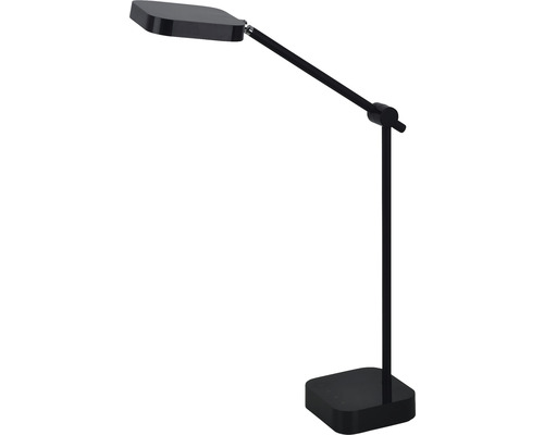 LED stolní lampa Top Light Iva B 8W 720lm 3000-6500K černá s USB výstupem
