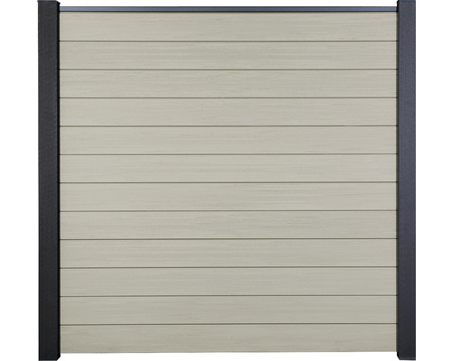 Plastový plotový dílec s rámem