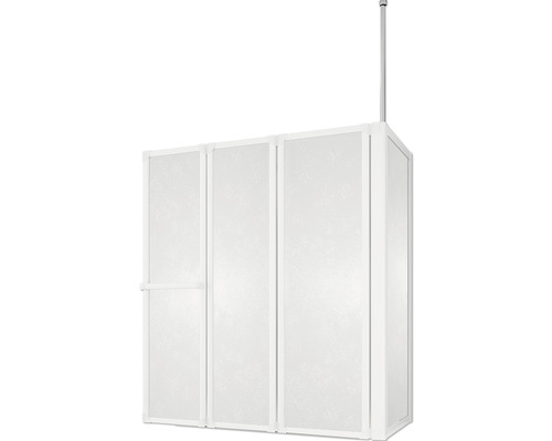 Sprchový kout s dveřmi a bočními stěnami