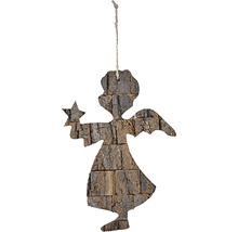 Dekorativní anděl z korku s hvězdou k zavěšení