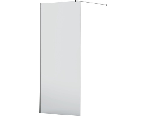 Skleněná sprchová zástěna se stabilizační tyčí