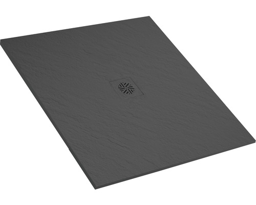 Obdélníková sprchová vanička z umělého kamene s odtokovou armaturou