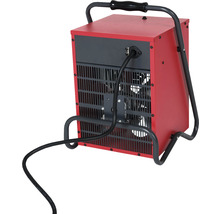 Elektrický stavební ohřívač s držadlem a napájecím kabelem