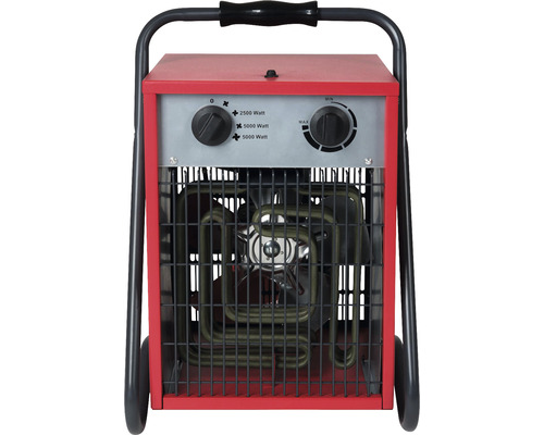 Elektrický ohřívač s rukojetí a kolečky