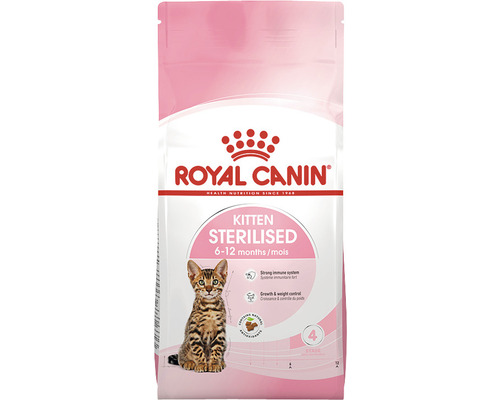 Royal Canin Kitten Sterilised suché krmivo pro koťata od 6 do 12 měsíců