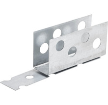 Kovový U-profil s otvory