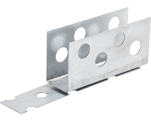 Kovový U-profil s otvory