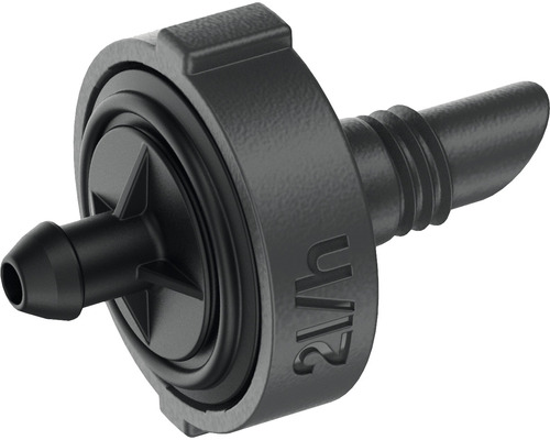 Kapénková hlavice s průtokem vody 2 litry za hodinu pro zavlažování