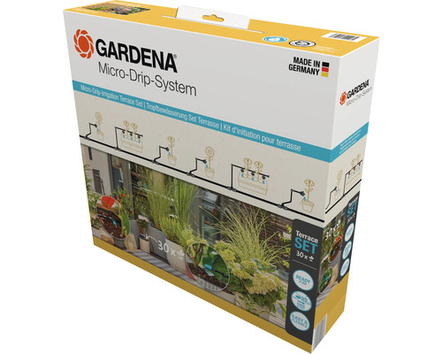 Startovací Set GARDENA micro-drip pro terasy 30 rostlin