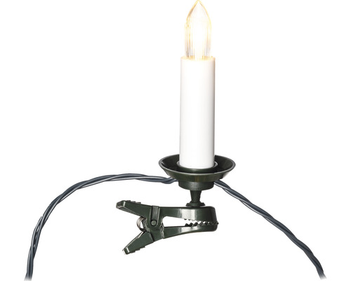 Bezdrátová LED svíčka na vánoční stromek s klipem