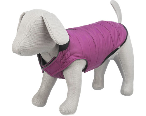 Kabátek pro psy Trixie Arlay XS 30 cm vínový Fialový psí kabát na zimu