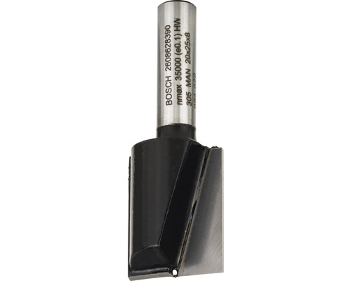 Drážkovací fréza o rozměrech 20x25x8 milimetrů