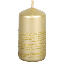 Svíčka s ozdobnými pruhy