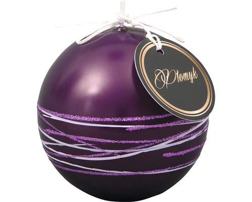 Vánoční ozdoba s dekorem a poutkem