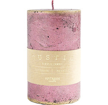 Rustikální sloupová svíčka