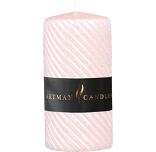 Svíčka s točeným designem a logem Artman Candles