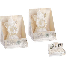 Andělská svíčka s dárkem v balení