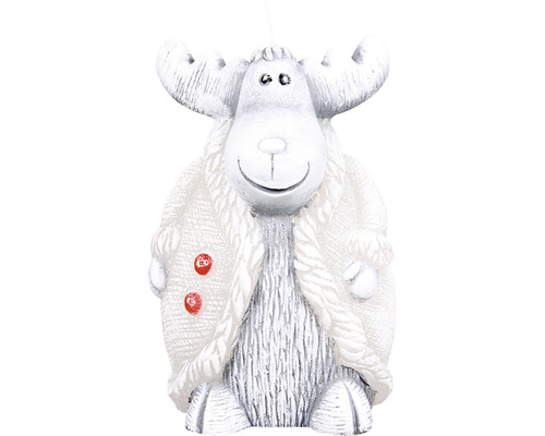 Dekorativní svíčka los s kabátem