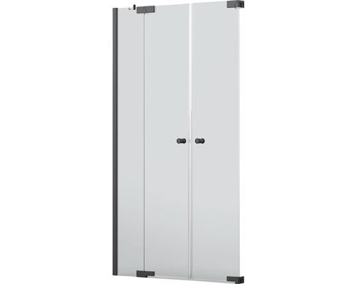 Sprchová zástěna se skleněnými otočnými dveřmi