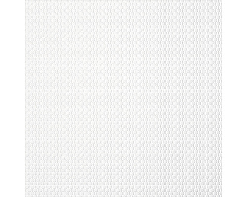 Stropní deska zpěněná Prag tloušťka 8 mm 50x50 cm bílá Textilní povrch s tečkovaným vzorem