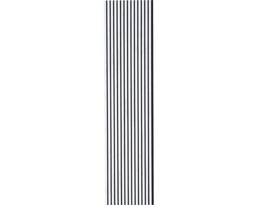 Dřevěný panel s lamelovou strukturou