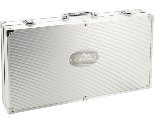 Hliníkový kufřík na nářadí s logem Cattara