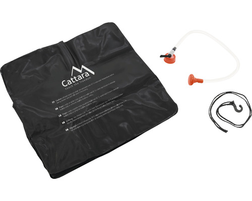 Přenosná sprcha s sprchovým vakem, hadicí a závěsnou šňůrou