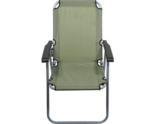 Kempingová židle s područkami a skládací funkcí