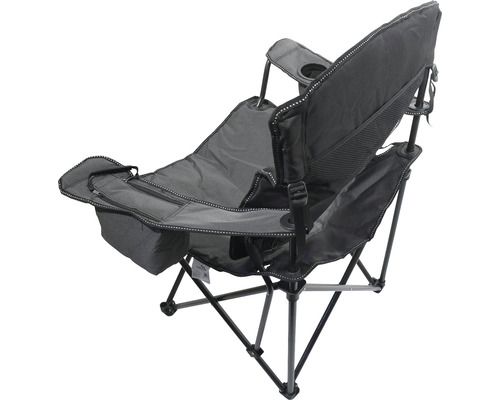 Kempingová židle s držákem nápojů a boční kapsou