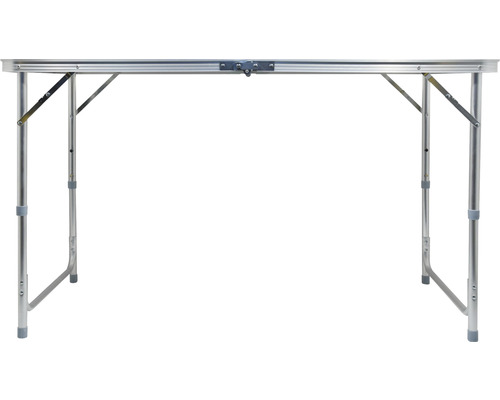 Kempingový stůl z hliníku s nastavitelnýma nohama