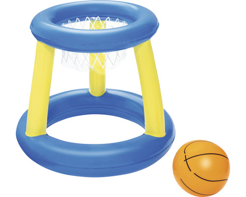 Plovoucí basketbalový koš set Bestway Ø 59 x 49 cm modro-žlutý