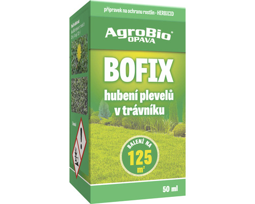 BOFIX přípravek na hubení plevele v trávnících AgroBio 50 ml