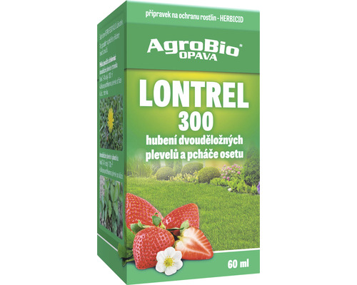 Lontrel 300 proti plevelům AgroBio selektivní herbicid 60 ml Balení herbicidu Lontrel 300 pro hubení plevele