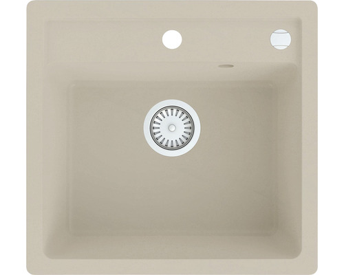 Plastový dřez se sítkovým košem