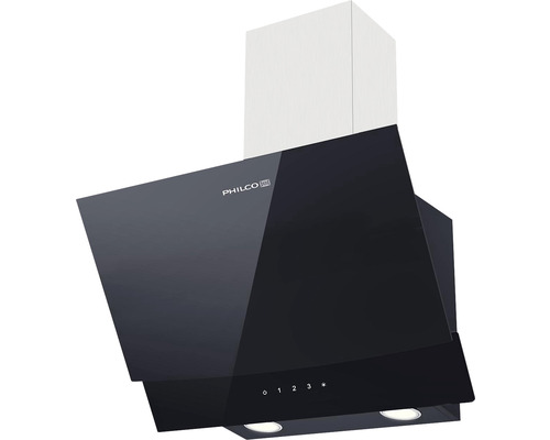 Černý odsavač par do kuchyně