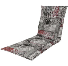 Podložka na zahradní lehátko se vzorem